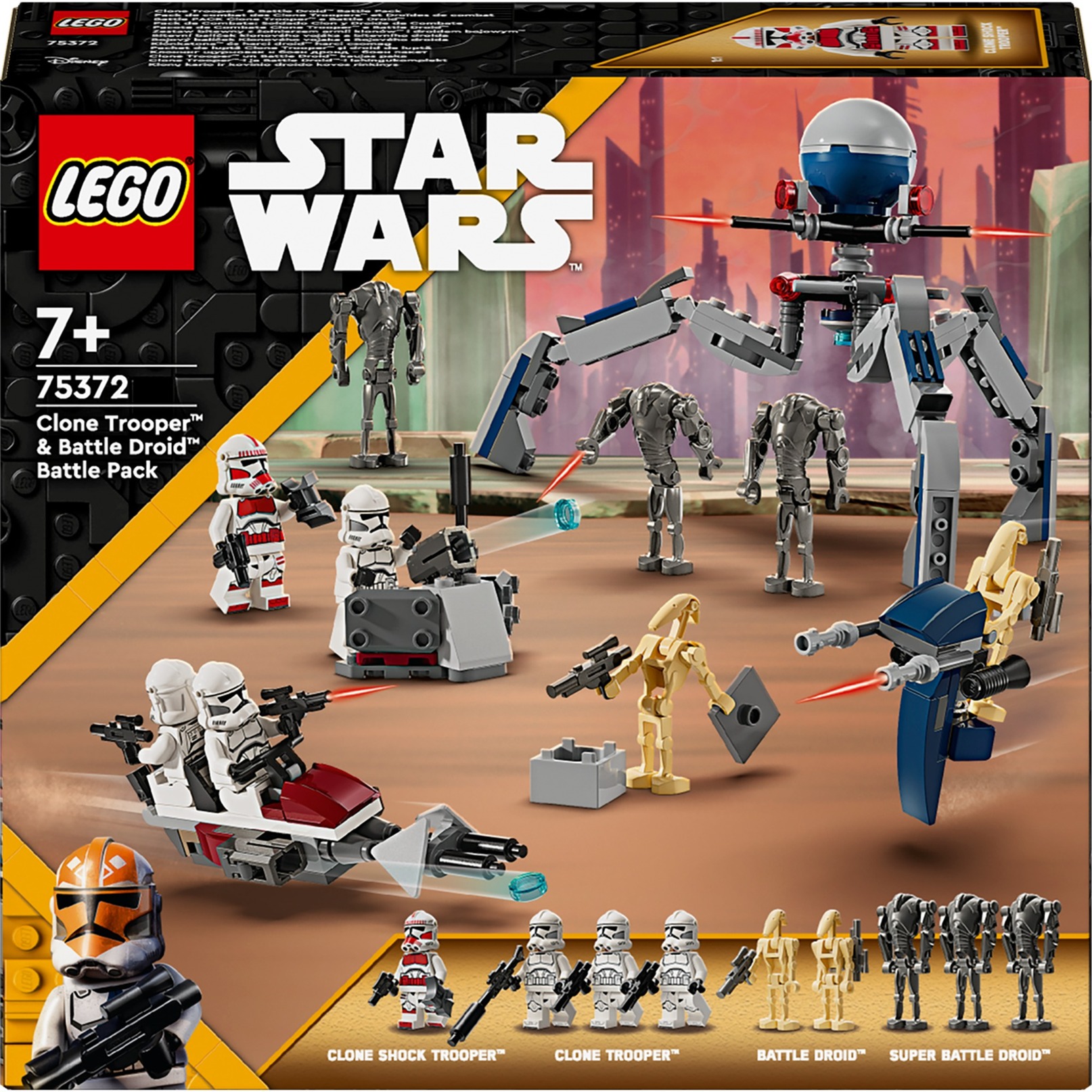 LEGO 75372 Star Wars Clone Trooper & Battle Droid Battle Pack LEGO 75372 Star Wars Clone Trooper & Battle Droid Battle Pack