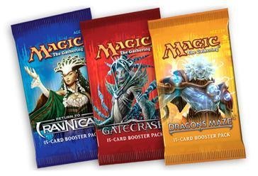 Magic the Gathering ravnica gatecrash dragons maze boosters Magic the Gathering ravnica gatecrash dragons maze boosters