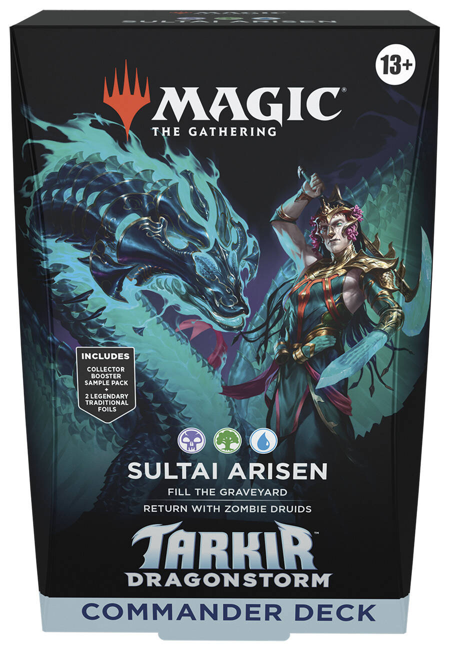 Tarkir: Dragonstorm Commander Sultai-Wiederauferstehung Tarkir: Dragonstorm Commander Sultai-Wiederauferstehung