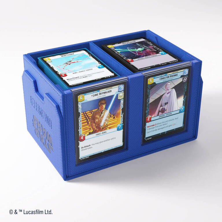 Star Wars: Unlimited Double Deck Pod - Blau Star Wars: Unlimited Double Deck Pod - Blau