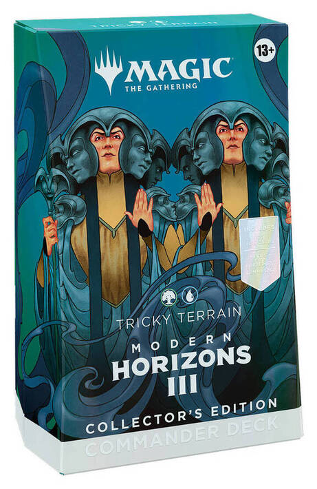 Modern Horizons III Commander Tricky Terrain Collector's Edition Modern Horizons III Commander Tricky Terrain Collector's Edition