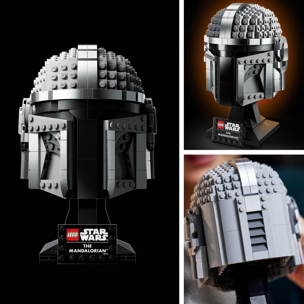 LEGO 75328 Star Wars Mandalorianer Helm LEGO 75328 Star Wars Mandalorianer Helm