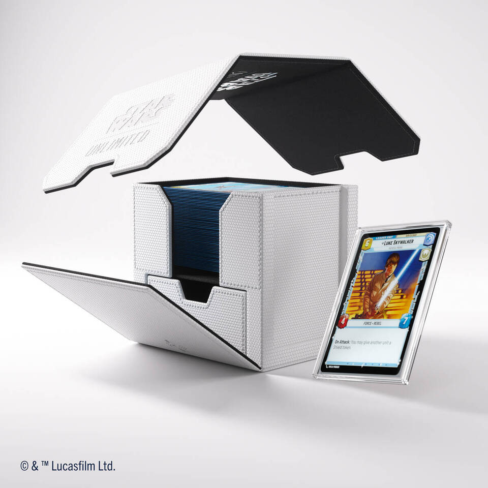 Star Wars: Unlimited Deck Pod - White Star Wars: Unlimited Deck Pod - White