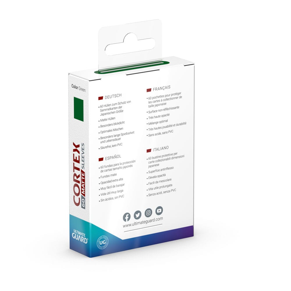 Cortex Japanese Size Sleeves (60 Sleeves) Cortex Japanese Size Sleeves (60 Sleeves)
