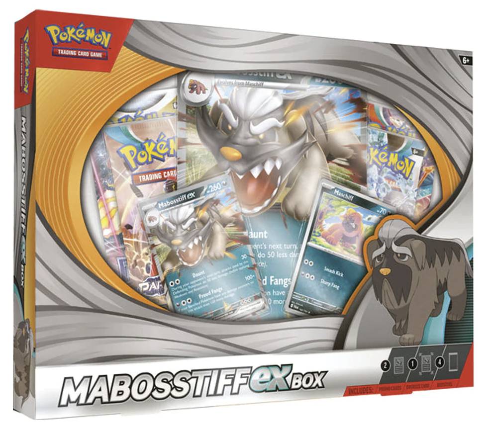 Pokémon TCG: Mabosstiff ex Box Pokémon TCG: Mabosstiff ex Box