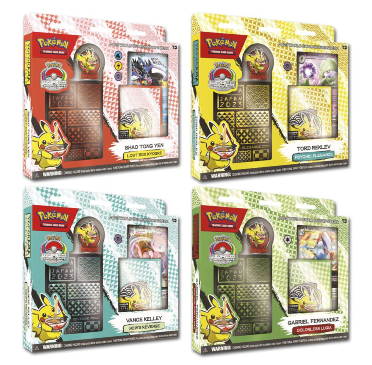 2023 World Championships Deck - Vance Kelley, Mew's Revenge 2023 World Championships Deck - Vance Kelley, Mew's Revenge