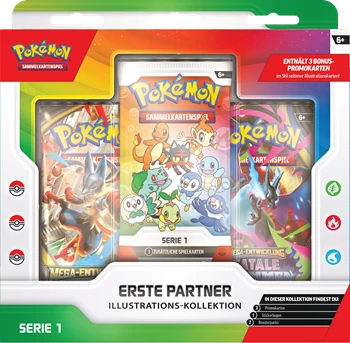 Pokémon First Partner Illustration Collection Series 1