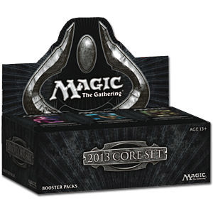 magic the gathering core set 2013 booster display magic the gathering core set 2013 booster display