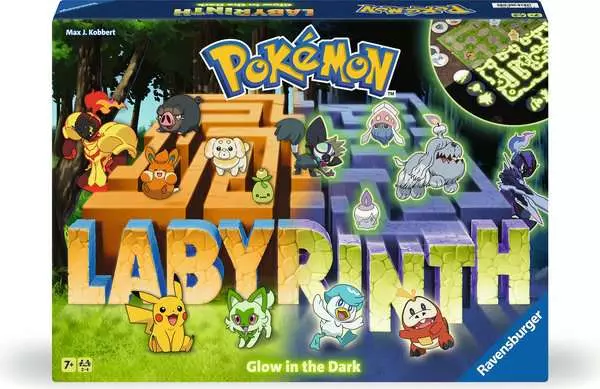 Pokémon Labyrinth Glow in the Dark