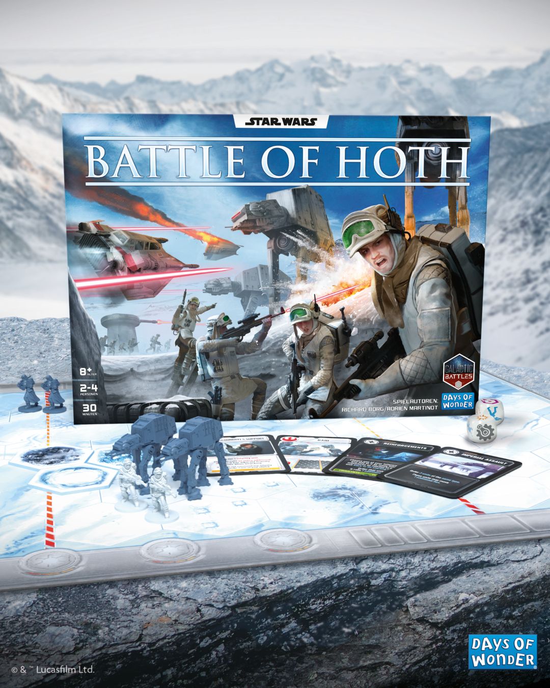Hoth Shells Star Wars Battle of Hoth - German