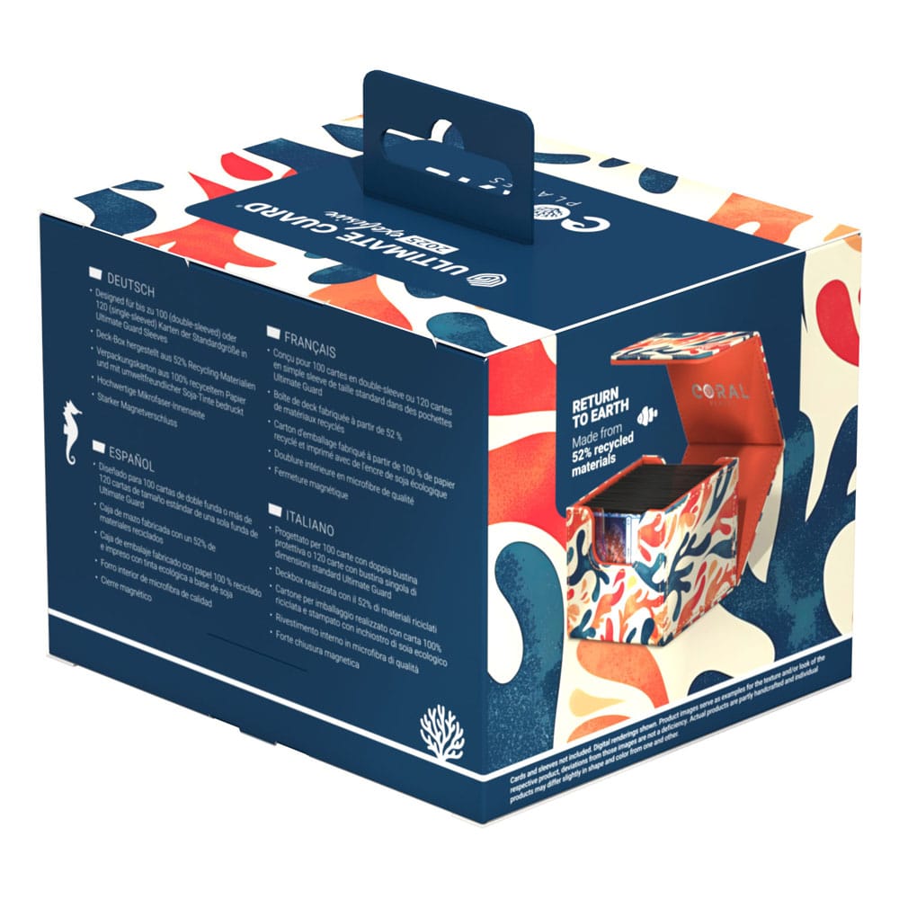 Ultimate Guard Sidewinder 100+ Xenoskin 2025 Exclusive "Coral Places"- Mellow Sea