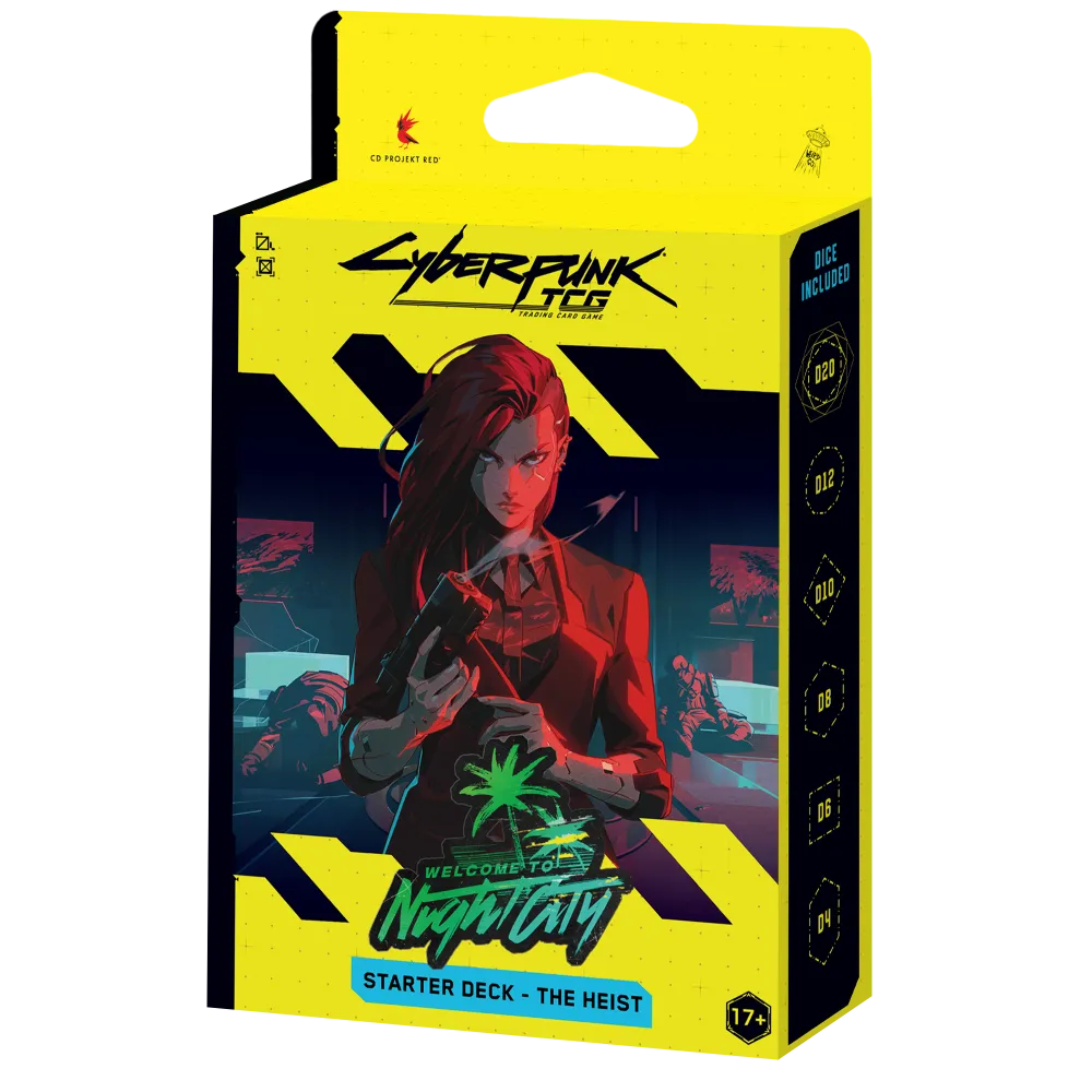 Cyberpunk TCG | Welcome To Night City | Starter Deck - The Heist