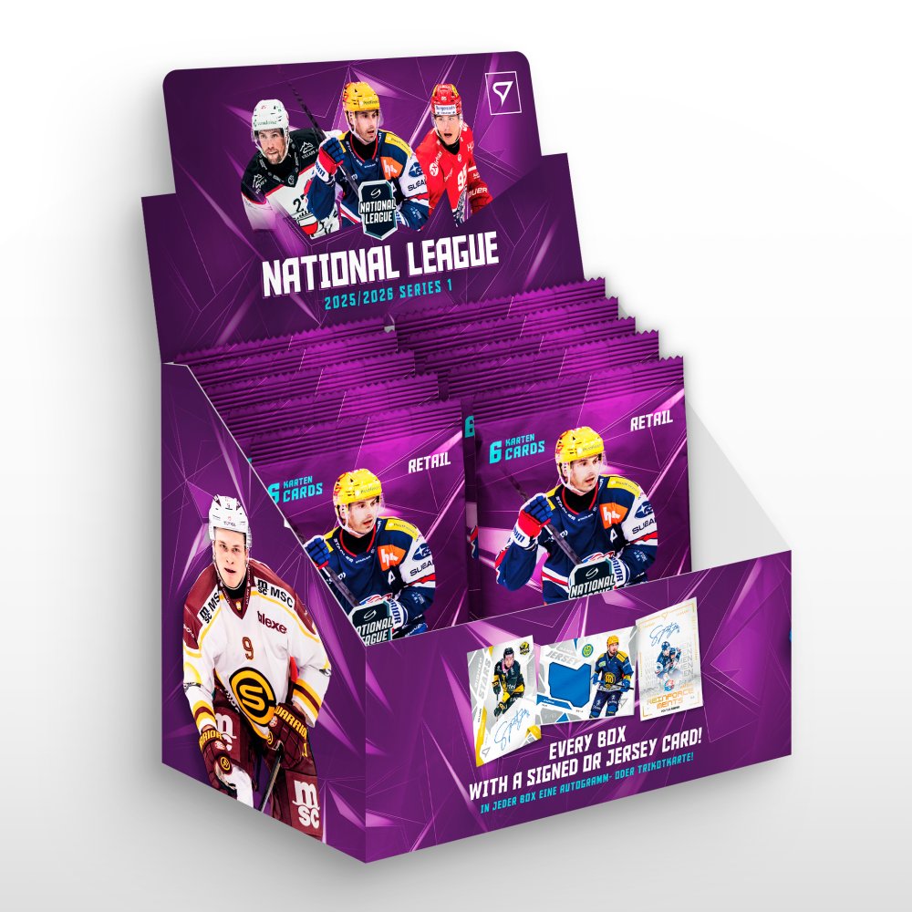 Hockey Trading Cards SportZoo National League 2025/26 - Series 1 - Retail Box