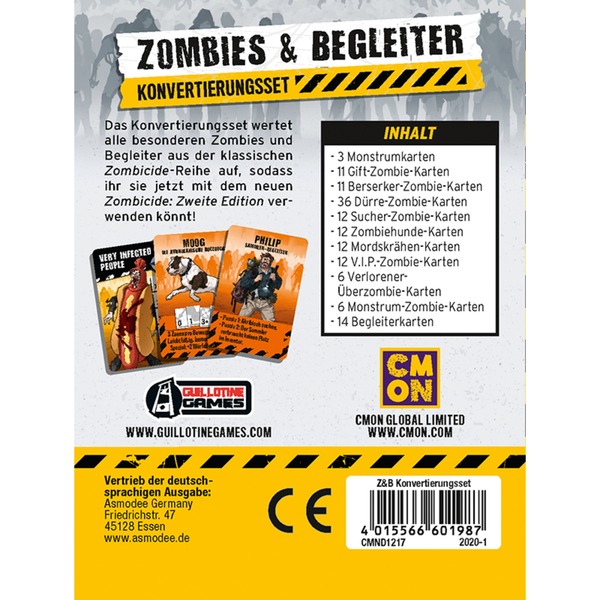 Zombicide 2. Edition - Zombies & Begleiter