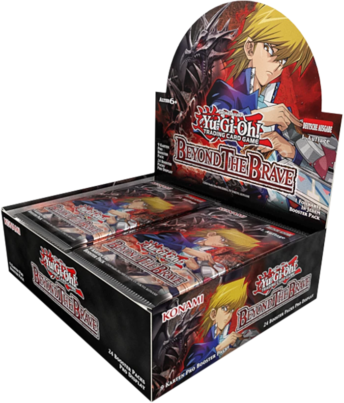 Yu-Gi-Oh Beyond the Brave Display