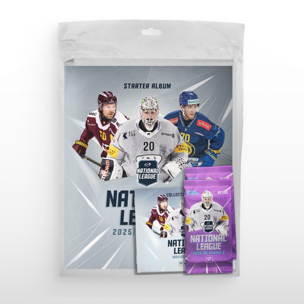 Hockey Trading Cards SportZoo National League 2025/26 - Series 2 - Starter Pack