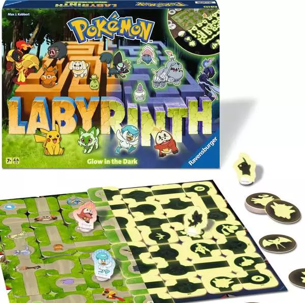 Pokémon Labyrinth Glow in the Dark