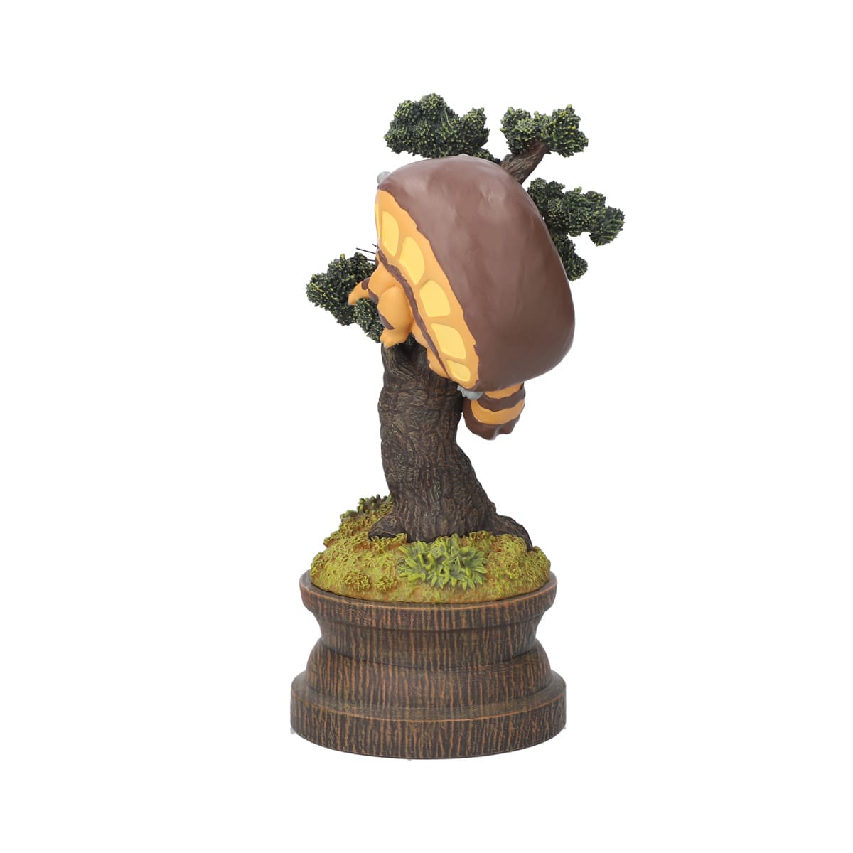 Diorama table clock Mei, Satsuki & Chatbus in the pine tree - My Neighbor Totoro