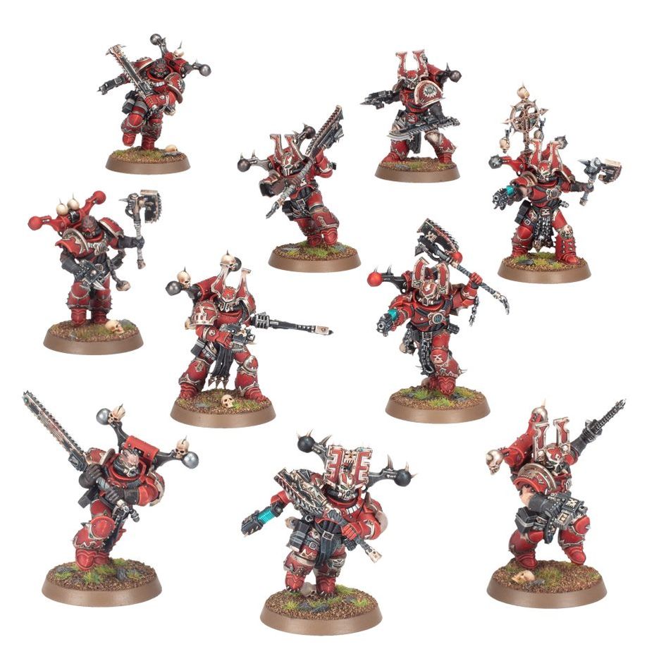 World Eaters - Khorne Berzerkers World Eaters - Khorne Berzerkers