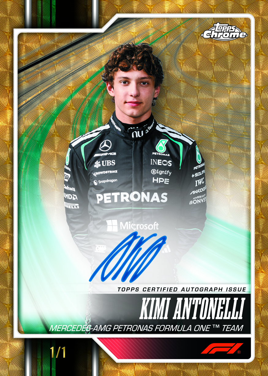 Topps Chrome Formula One 2026