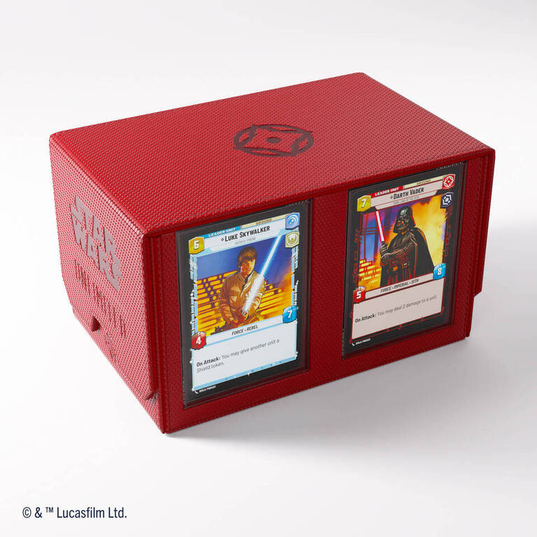 Star Wars: Unlimited Double Deck Pod - Red Star Wars: Unlimited Double Deck Pod - Red