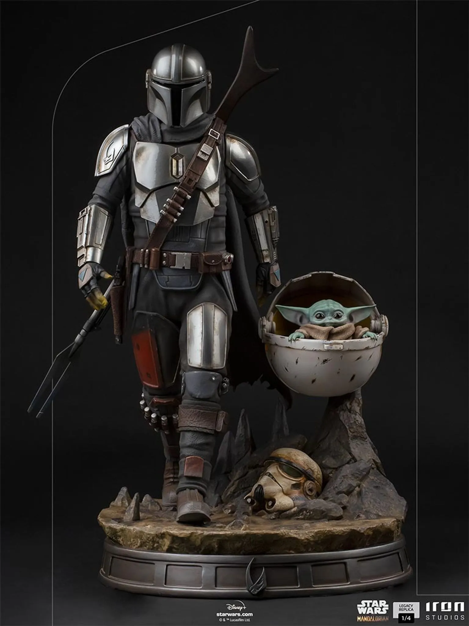 Statue The Mandalorian and The Child - The Mandalorian - Legacy Replica 1/4 Statue The Mandalorian and The Child - The Mandalorian - Legacy Replica 1/4