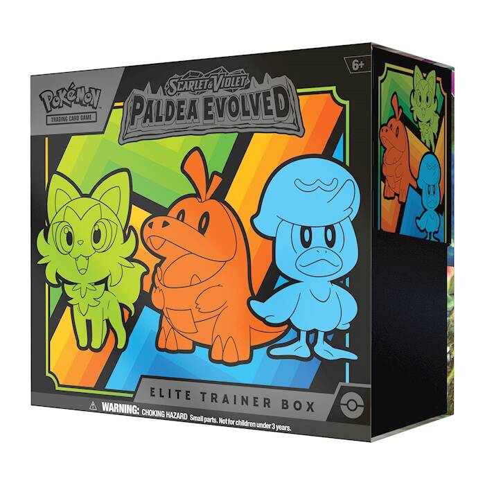 SV02 Paldea Evolved Elite Trainer Box SV02 Paldea Evolved Elite Trainer Box
