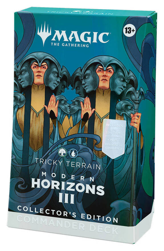 Modern Horizons III Commander Tricky Terrain Collector's Edition Modern Horizons III Commander Tricky Terrain Collector's Edition