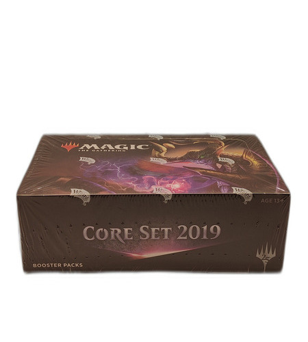 magic the gathering core set 2019 booster display mtg magic the gathering core set 2019 booster display mtg