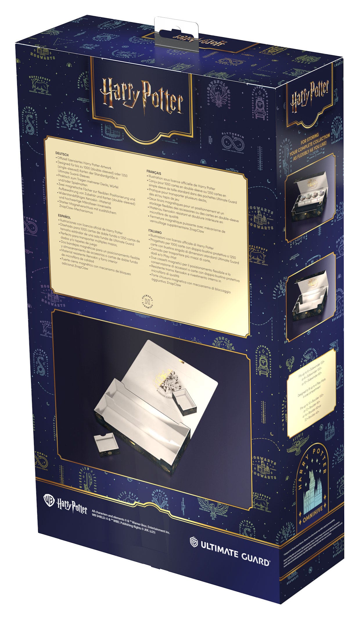 Ultimate Guard Omnihive 1000+ XenoSkin Harry Potter