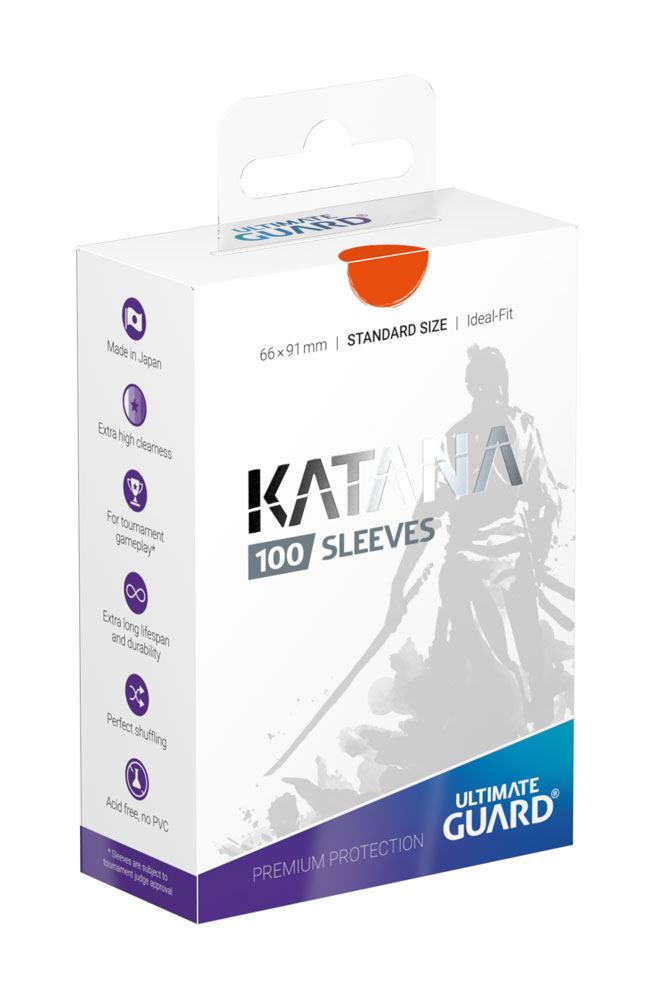 Ultimate Guard Katana Standard Sleeves (100 Sleeves) Ultimate Guard Katana Standard Sleeves (100 Sleeves)