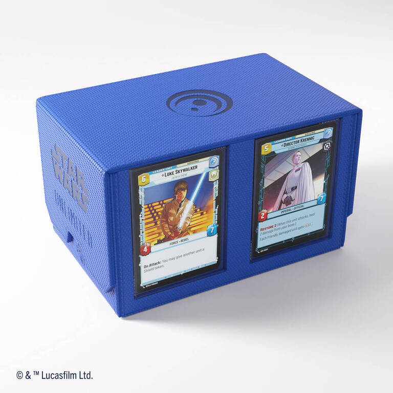 Star Wars: Unlimited Double Deck Pod - Blau Star Wars: Unlimited Double Deck Pod - Blau