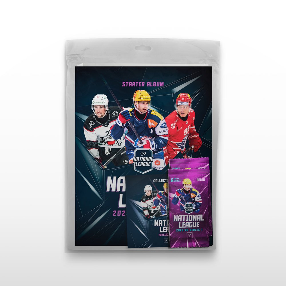 Hockey Trading Cards SportZoo National League 2025/26 - Series 1 - Starter Pack