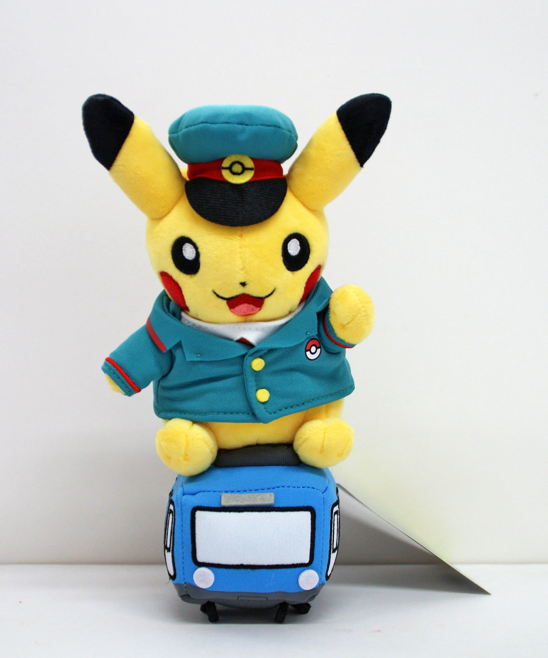 Plush Toy Train Pikachu