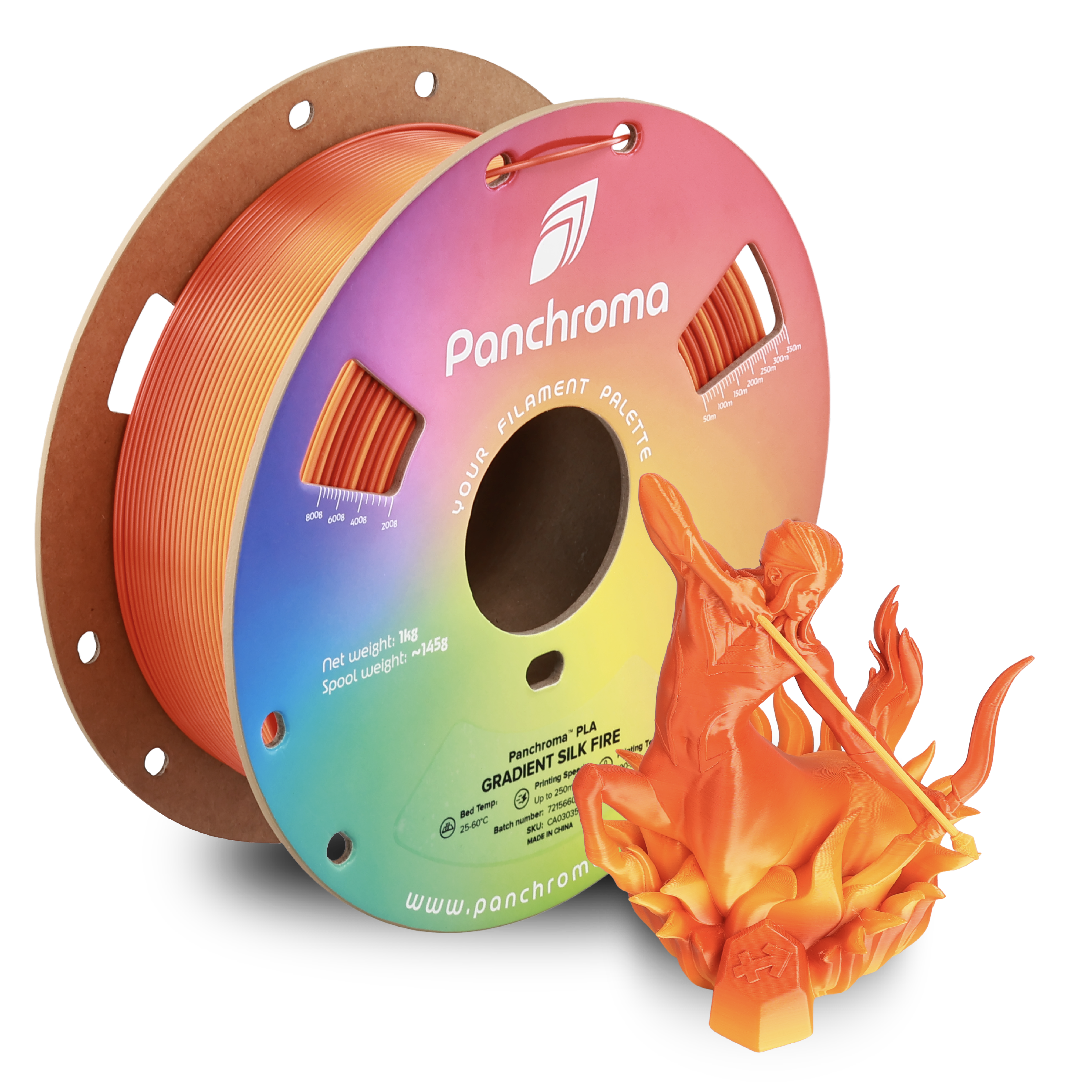 Panchroma PLA Gradient Silk Fire