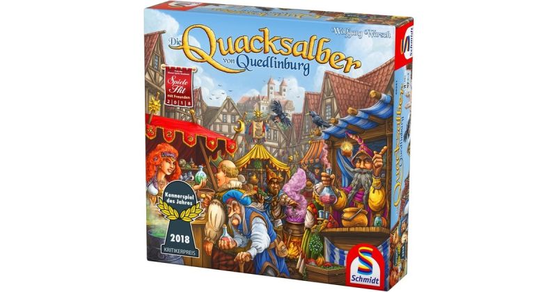 Schmidt Spiele 40630 - Gioco Da Tavolo 'Con Quacks & Co. A Quedlinburg' - Per Bambini Dagli 8 Anni, Finalista Kennerspiel Des Jahres 2018 - 5